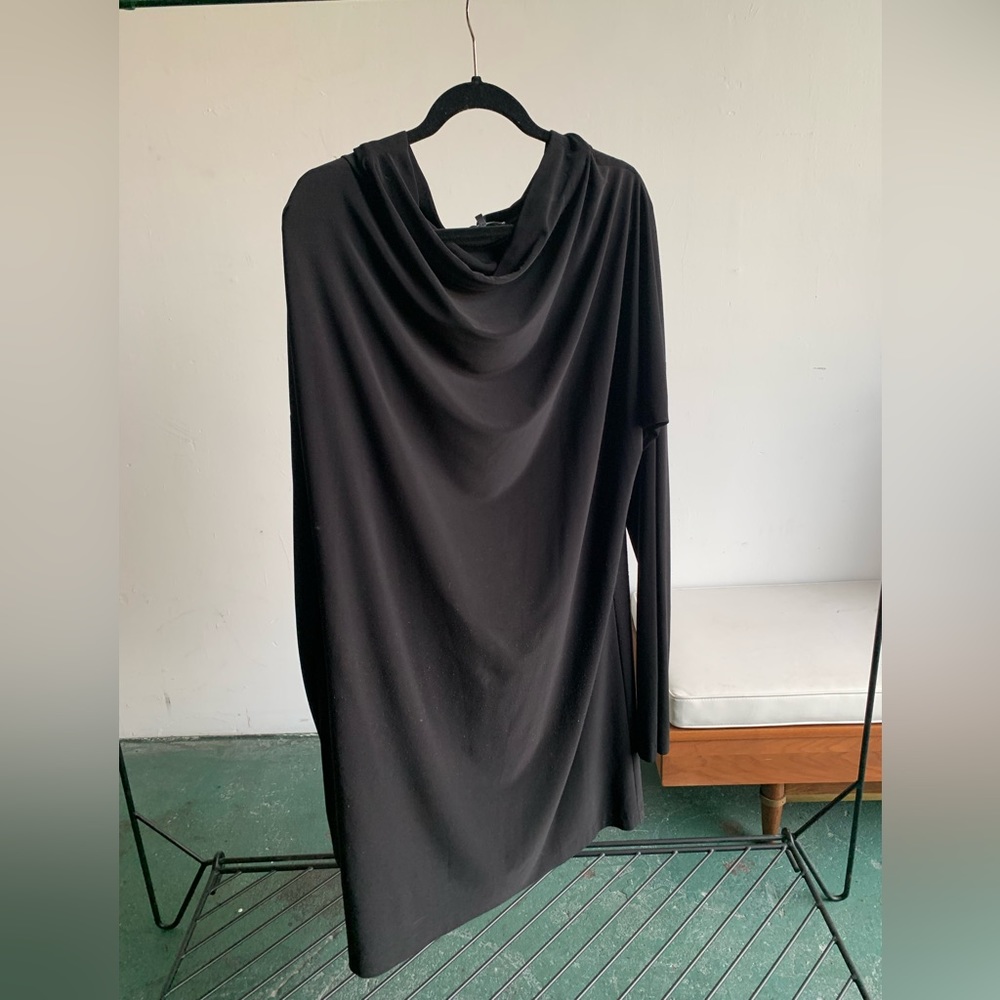 Black Long Sleeve Norma Kamali Dress